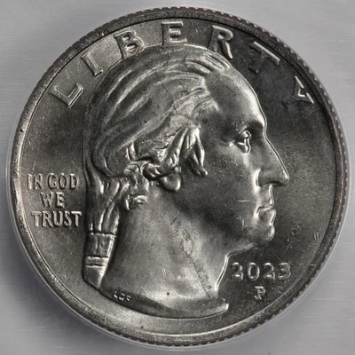 2023 ICG MS66 Clashed Dies Kanaka'ole Quarter Mint Error Rare - Image 1 of 4