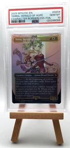 Terra, Herald of Hope 0204 Borderless Foil Magic the gathering - PSA 10 - Picture 1 of 2