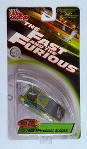 Fast and Furious  1995 Mitsubishi Eclipse Racing Champions 1:64 Diecast Brian’s - Picture 1 of 11