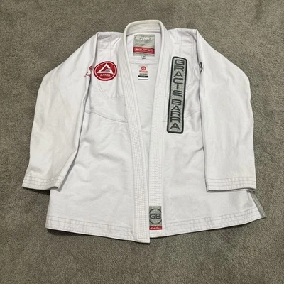 Gracie Barra Gi Adulto A3 Kimono Jiu Jitsu Blanco Equipe Top Foto 1 de 4