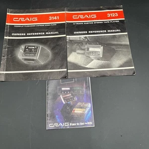 CRAIG service manuals for Vintage Stereo, receivers, 8-track players, CB radios - Picture 1 of 4