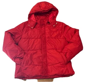 Zyia Puffer Coat Women’s XXXL RED REMOVABLE HOOD Casual Ski Snowboard - Picture 1 of 10