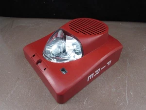 MIRCOM FS-340R RED WALL MOUNT STROBE - Picture 1 of 2