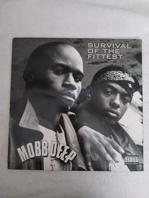 Mobb Deep - Survival of The Fittest 12"  Vinyl Record (Hip Hop Rap) Loud 1995 EX - Image 1 of 2
