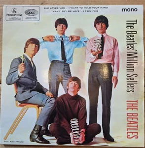 THE BEATLES Million Sellers Parlophone GEP 8946 Rare 1965 EP Reissue - Picture 1 of 2