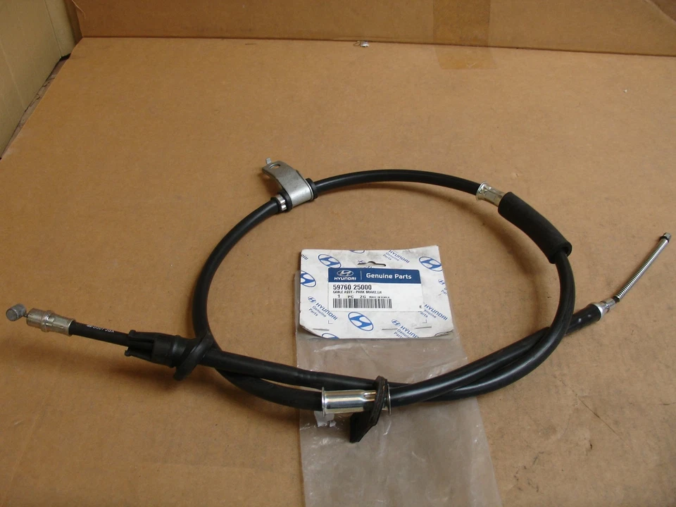 Conjunto de cable de freno de estacionamiento trasero izquierdo 5976025000 para Hyundai Accent 1994-2005 Foto 1 de 1