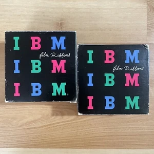 IBM Film Ribbons Black Quantity of 6 2PK Original Box Genuine OEM New - Picture 1 of 6
