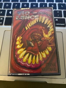 Vio-Lence *Eternal Nightmare *cassette tape *NM/NM *1988 *Mechanic *MCAC-42187 - Picture 1 of 8