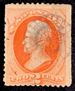 2/873 US Stamps 1879 Scott #183 2c UNH Beautiful Fancy Cancel Very Fresh Coll - Picture 1 of 2