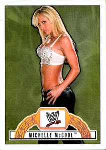 Topps Heritage IV WWE 2008 - inserto de superestrellas Ringside #R16 Michelle McCool - Imagen 1 de 2