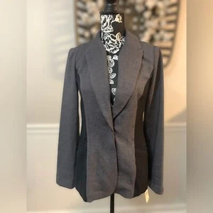 Rachel Roy women's blazer size 4 grey NWT dress jacket blazer - Picture 1 of 11
