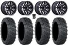 Msa Creed 15" Wheels Machined 32" Versa Cross V3 Tires Can-Am Commander Maverick