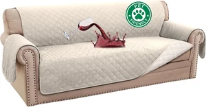100% Waterproof Sofa Covers Couch Cover Sofa Cover for Dogs Couch Protector Trip - Picture 1 of 12