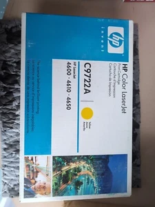 HP C9722A Gelb NEU Original Tonerkassette VERSIEGELT - Bild 1 von 2