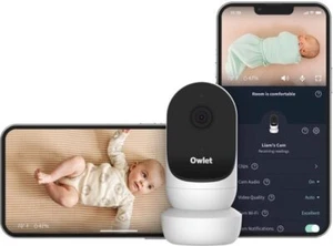 Owlet Cam 2 Smart Video Wifi Baby Monitor 1080p HD Night Vision White BC06NNBBJ - Picture 1 of 6