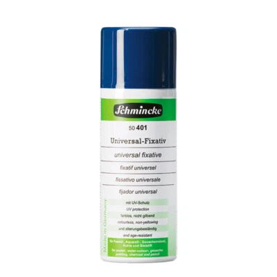 SCHMINCKE KÜNSTLERFARBEN Schmincke Pastellfarbe Universal-Fixativ AEROSPRAY Hilfsmittel 400 ml Dose 50401