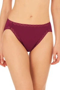 Natori Bliss French Cut Pima Cotton Brief Panties 152058 Crushed Velvet XL,L,S - Picture 1 of 3