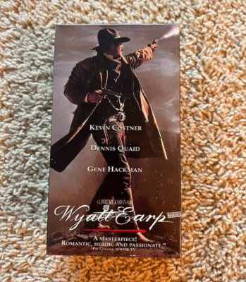 Wyatt Earp VHS  2-Tape Set New Sealed - Image 1 of 4