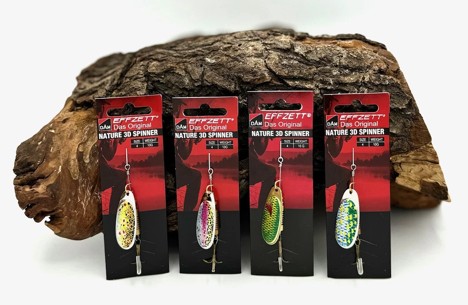 DAM Effzett Nature 3D FZ Spinner 10g Barsch Hecht Rotauge Rotfeder Forelle NEW - Bild 1 von 1