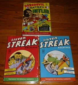 Silver Streak Archives Volume 1 + 2, Daredevil 1, SEALED, Dark Horse Comics, HCs - Picture 1 of 1