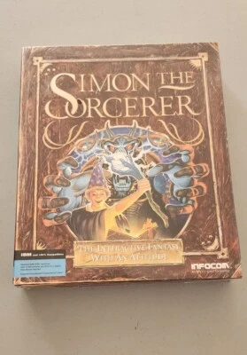 Simon the Sorcerer Infocom -  Big Box MS-DOS PC New Sealed!!!  - Image 1 of 4