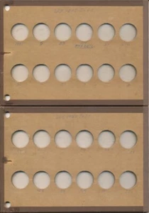 Wayte Raymond Coin Board No. 416 Blank US Quarters - Picture 1 of 2