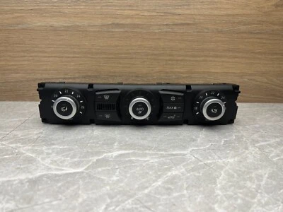 BMW OEM LCI E60 E61 M5 AC A/C Control Unit Panel Automatic AIR Conditioning HIGH - Image 1 of 4