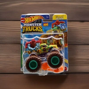2024 HOT WHEELS 1/64 Monster Trucks Crush Delivery Beast Bashers GORILLA - Picture 1 of 1