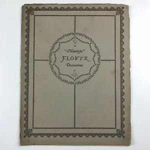 Monotype Flower Decorations | Type specimen booklet | Lanston Monotype, 1924 - Picture 1 of 17