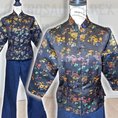 Blazer vintage años 90 Kinderwhore gótico inspirado en Asia Frederick's of Hollywood Foto 1 de 4