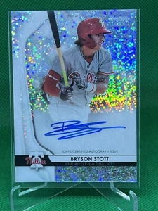 2020 Bowman Sterling Bryson Stott Auto Speckle  Refractor /99 - Picture 1 of 1