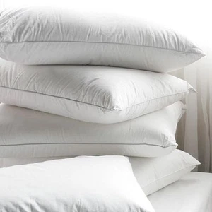 ALMOHADA ALTERNATIVA PLUMÓN DE GANSO REINA, mediana firme -1200TC funda de algodón egipcio - Imagen 1 de 1