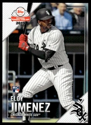 2018 TOPPS NATIONAL BASEBALL CARD DAY RC Eloy Jimenez Rookie Chicago White Sox - Image 1 of 2