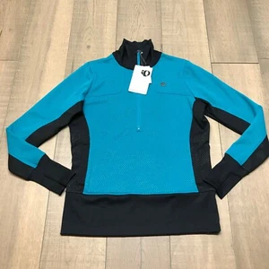 Pearl Izumi Jacket Womens Size XL Blue Bellinger Cycling Bike Thermal Fleece NEW - Picture 1 of 14