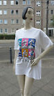 Stepcat By Gilda Marf T-Shirt Longshirt True Vintage 90s Top Summer Cotton