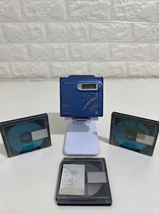 Sony Minidisc Walkman MZ-R500 Lettore/registratore - Blu - Foto 1 di 24