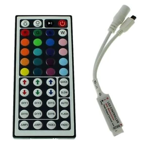 Mini RGB LED 44Key Controller 12V 72W 4-Pin; RGB plug + play - Picture 1 of 4