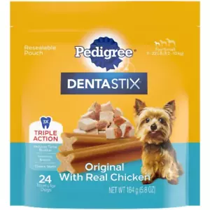 Pedigree Dentastix Dental Dog Treats with Chicken for Small Dog - Picture 1 of 11