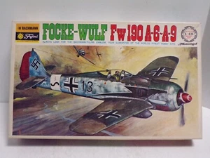 Focke-Wulf Fw190 A6-A9 Fighter #5A13 Fujimi Bachmann escala 1:48 modelo 020924JET - Imagen 1 de 13