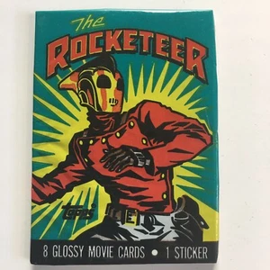 Disney The Rocketeer Vintage 1991 Topps Trading Cards Sealed Wax Pack of 8 Cards - Picture 1 of 2