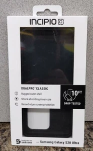 Incipio DualPro Series Dual Layer Case for Samsung Galaxy S20 Ultra Matte Black - Picture 1 of 3