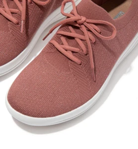 Zapatillas deportivas FitFlop metálicas para mujer UBERKNIT transpirables sin cordones NUEVAS - Imagen 1 de 20