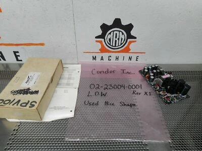 Condor Inc. 02-23004-0001 Rev X1 L.O.W. Power Supply Board Used With Warranty - Image 1 of 4