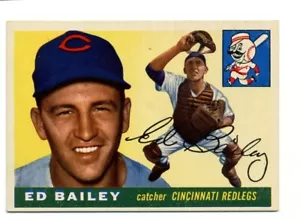 1955 TOPPS CINCINNATI REDLEGS ED BAILEY #69 VG-EX - Picture 1 of 2