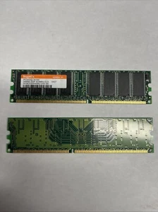 HYNIX 256MB RAM Desktop Memory HYMD232646B8J-D43/ PC3200U-30330/ 0420 DDR - Picture 1 of 2