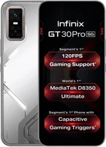 Infinix GT 30 Pro 5G+ (Blanco 256GB 12GB RAM)Dimensión 8350 Ultimate Desbloqueado - Imagen 1 de 14