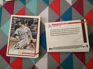 Brian Anderson #31 Marlins RC base 2018 TOPPS ON-DEMAND ROOKIE YEAR IN REVIEW - Picture 1 of 1