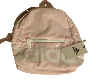 Adidas Linear Mini Zaino Legacy Rosa/Bianco   - Foto 1 di 3