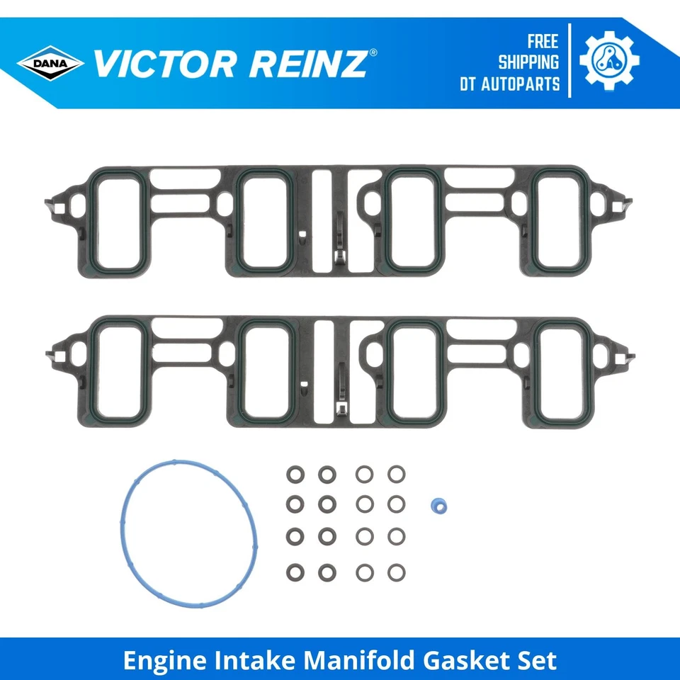 Juego de colectores de admisión de motor Gskt Victor Reinz 6,0 L para Chevrolet Express 2500 08-19 Foto 1 de 1