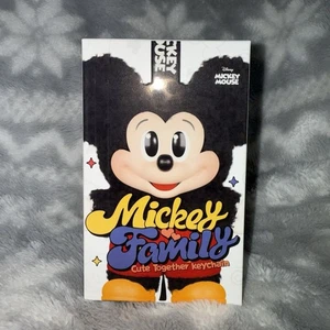 Authentic POP MART Mickey Family Cute Together Keychain Series Blind Box Sealed - Picture 1 of 8